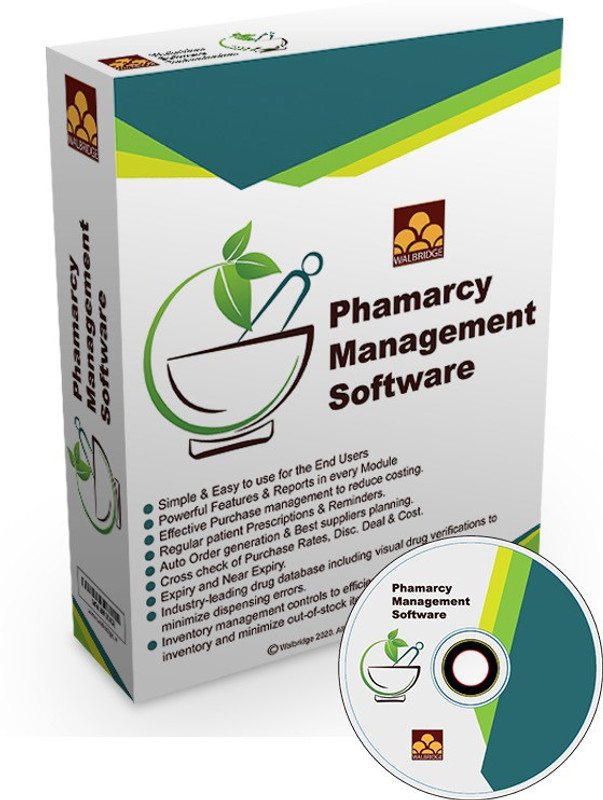 walbridge softwares Walbridge Pharmacy Management Software(Life time, 1 PC)