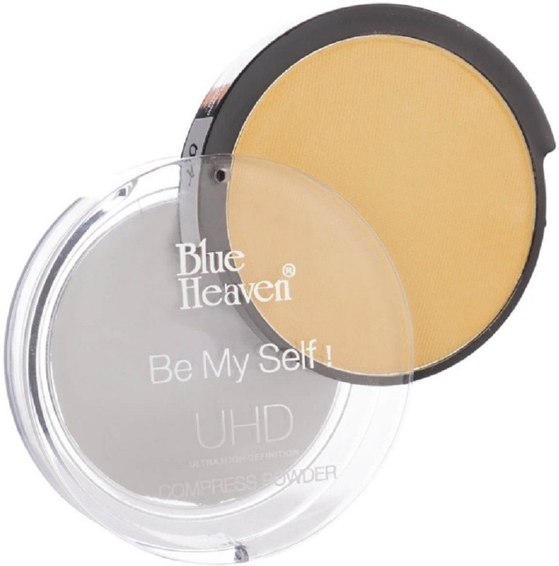 Blue Heaven BE MYSELF UTRA HIGH DEFINITION COMPRESSED POWDER, NATURAL, 9GM Compact - 9 g(NATURAL)