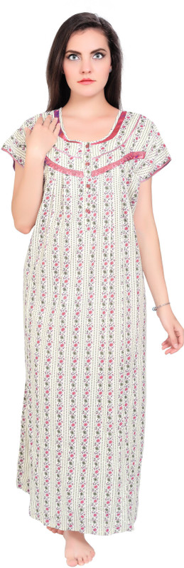 farry Women Nighty(Red)