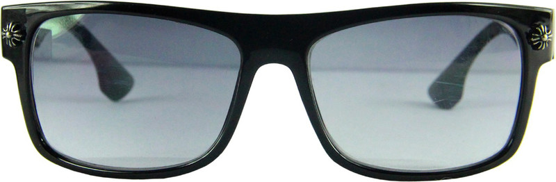 spero Rectangular Sunglasses(Black)