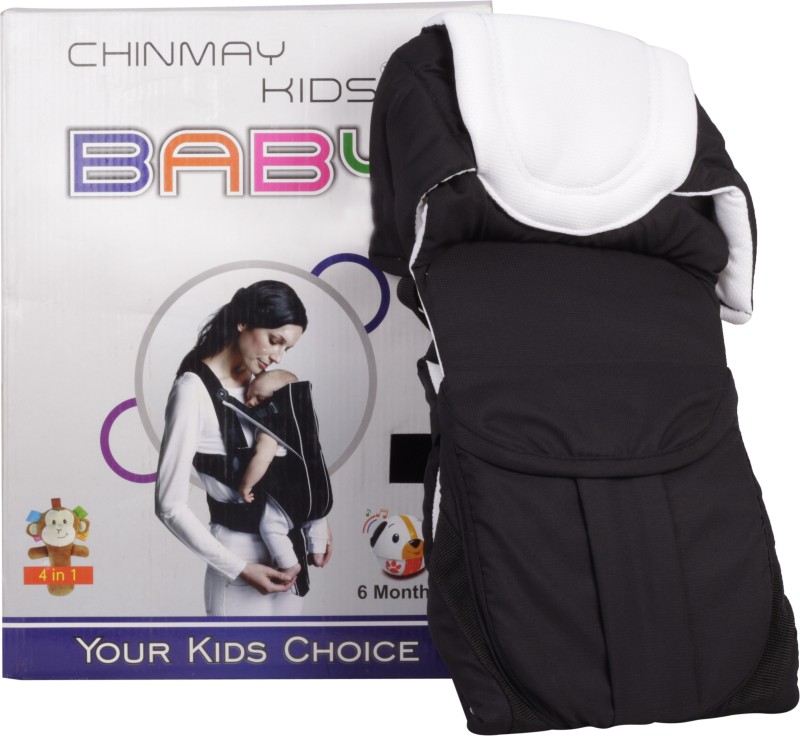 Chinmay Kids bcb,1 Baby Carrier(Black, Back Carry)