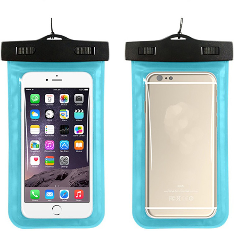 rr design Pouch for Universal 100% Waterproof Pouch 100% Sealed, waterproof, dustproof, sandproof, 10.5×16cm(about 6.0 inch), Camera can use under water(Orange, Black, Pink, White, Waterproof)