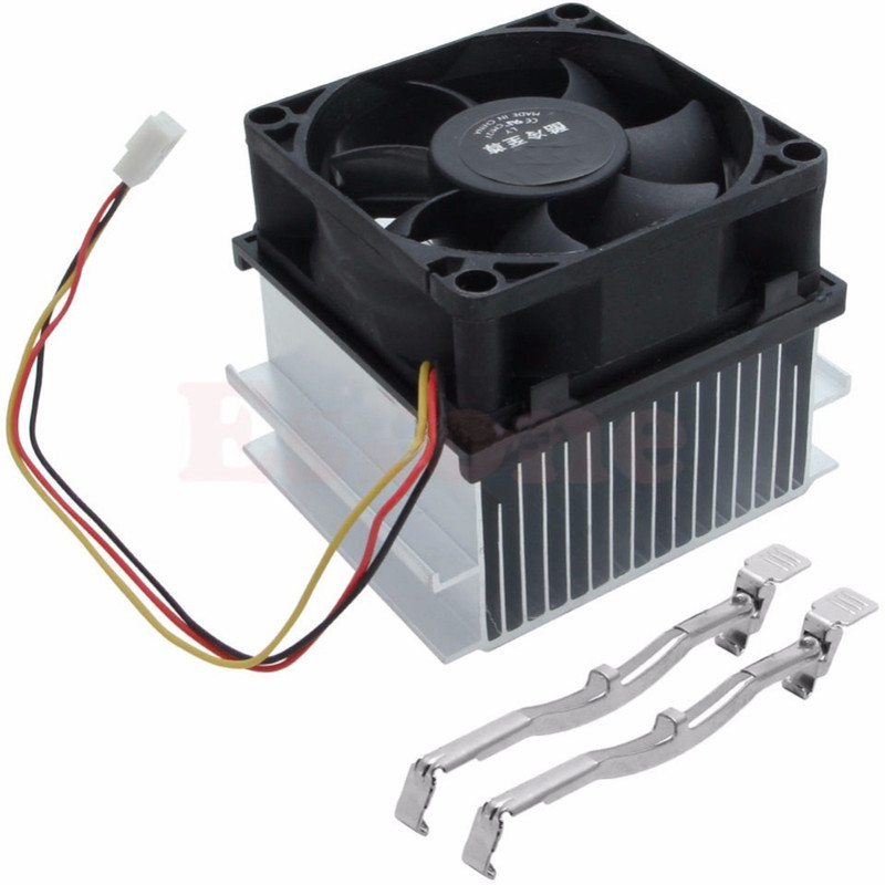 buyyart New 70mm Cooling fan Heatsink For Socket LGA 478 For P4, Pentium 4, Celeron-D Cooler(Silver)