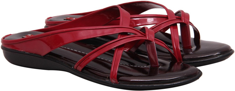 Fashbeat Women Red Flats