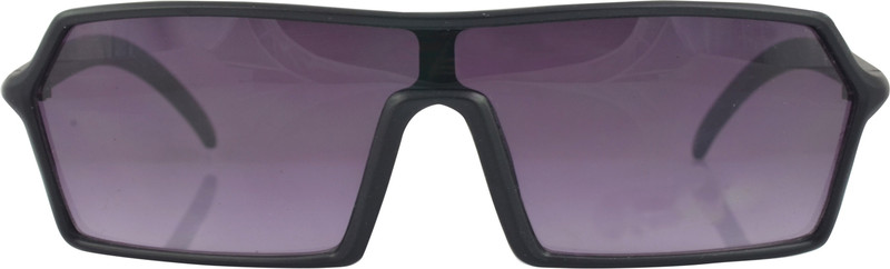 Alpha Man Rectangular Sunglasses(Violet)