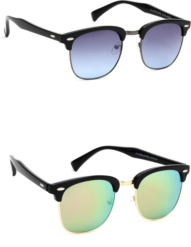 Eyeland Wayfarer Sunglasses(Violet, Multicolor) Eyeland Wayfarer Sunglasses(Violet, Multicolor)