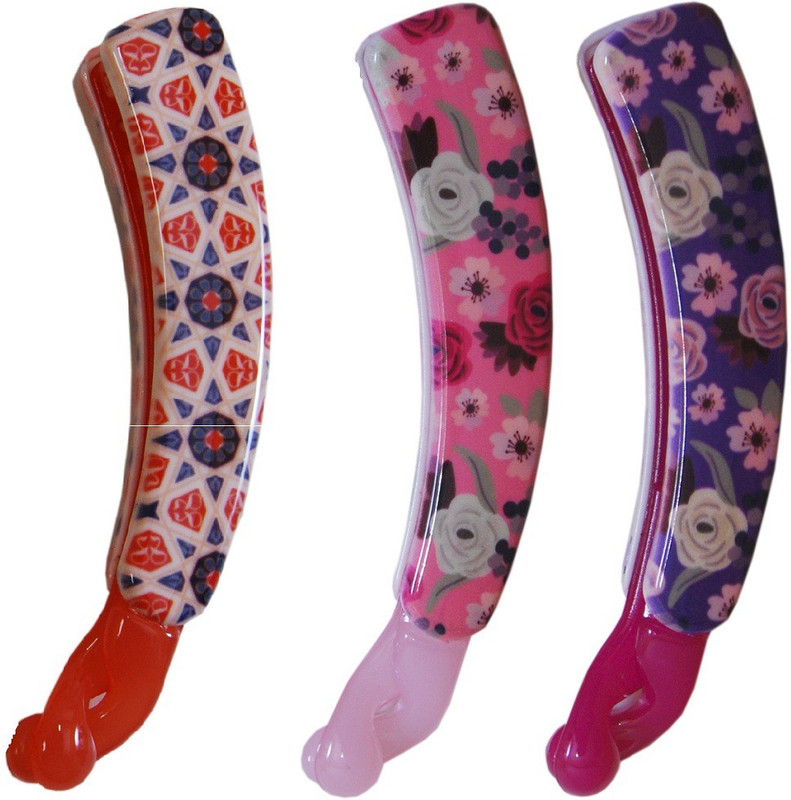 FNB Multicolor Banana Clip Hair Clip(Multicolor)