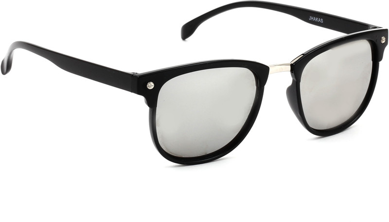 Eyeland Wayfarer Sunglasses(Grey, Silver) Eyeland Wayfarer Sunglasses(Grey, Silver)