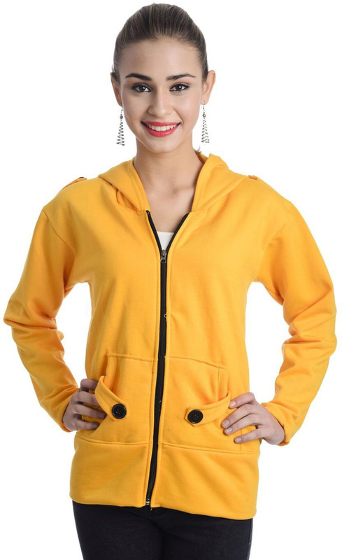 Bonita Full Sleeve Solid Women Sweatshirt