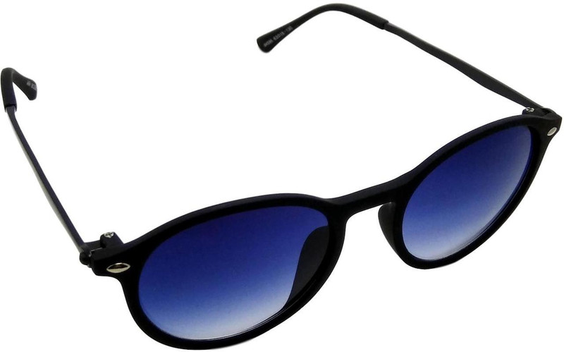 FashBlush Round Sunglasses(Blue)