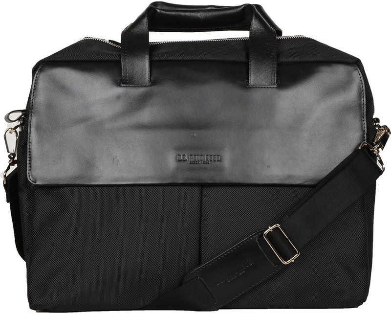 U.S. Polo Assn USLS0002 Medium Briefcase - For Men & Women(black)