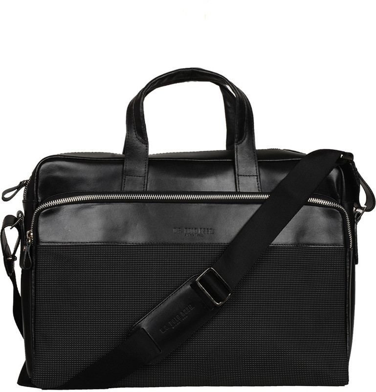 U.S. Polo Assn USLS0001 Medium Briefcase - For Men & Women(black)