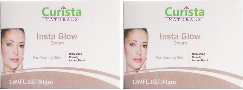 curista naturals Insta Glow Fairness Cream Combo(100 g)