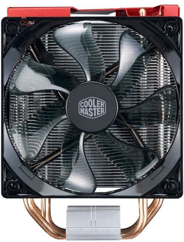 Cooler Master Hyper 212 LED Turbo Red Cover RR-212TR-16PR-R1 Cooler(Black)
