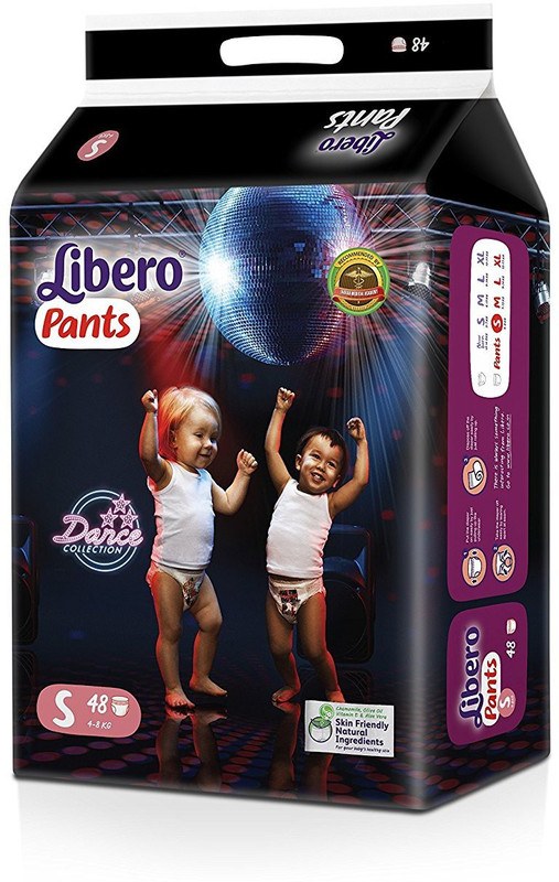 Libero Small Size Diaper Pants (48 Pieces) - S(48 Pieces)