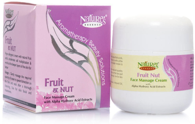 Natural Nature's Essence Fruit Nut, 100gm Face Massage Cream(100 g)