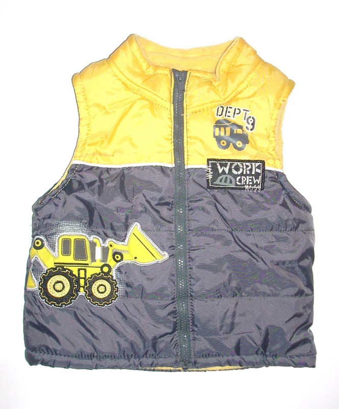 Renessance Sleeveless Applique Baby Boys Jacket