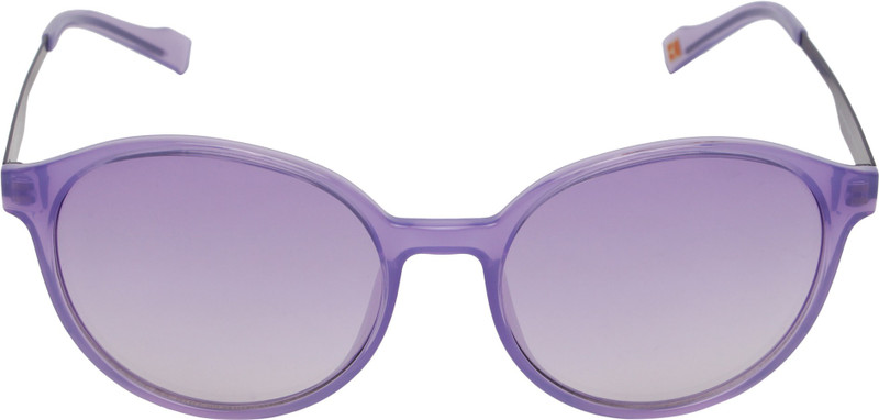 BOSS ORANGE Oval Sunglasses(Violet)