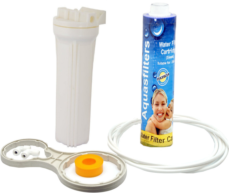 ipure Pre filter housing Complete Kit with 9 Inch candle ,1/4 & 3/8 Size inlets for Kent RO's Solid Filter Cartridge(5, Pack of 9)