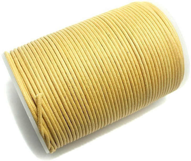 swing Jewellery Making Cotton Cord Golden (100 Mtrs.)