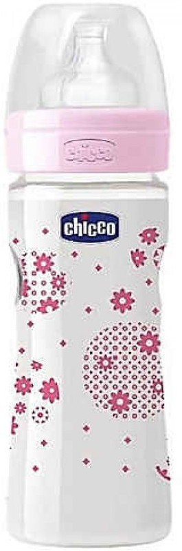 Chicco Feeding Bottle - 250 ml(Pink)