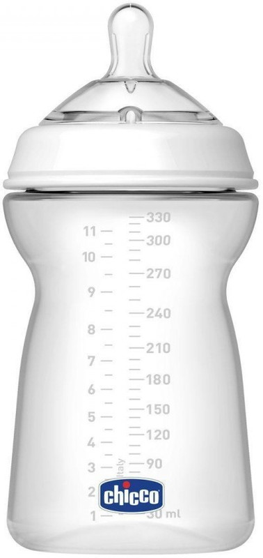 Chicco Feeding Bottle - 330 ml(White)