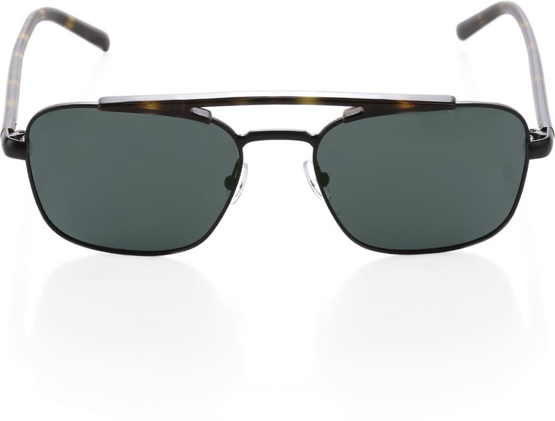 Titan Retro Square Sunglasses(Black)