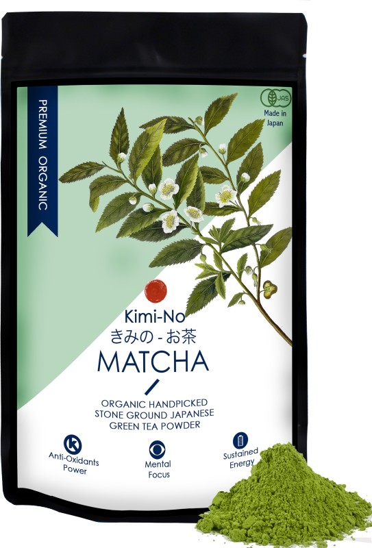 KimiNo 100% Pure Japanese Unflavoured Matcha Tea Pouch(30 g)
