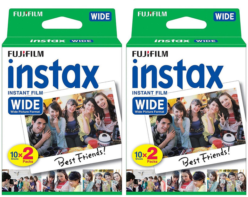 Fujifilm Instax Instant Film Roll(Yes 800 ISO Pack of 2)