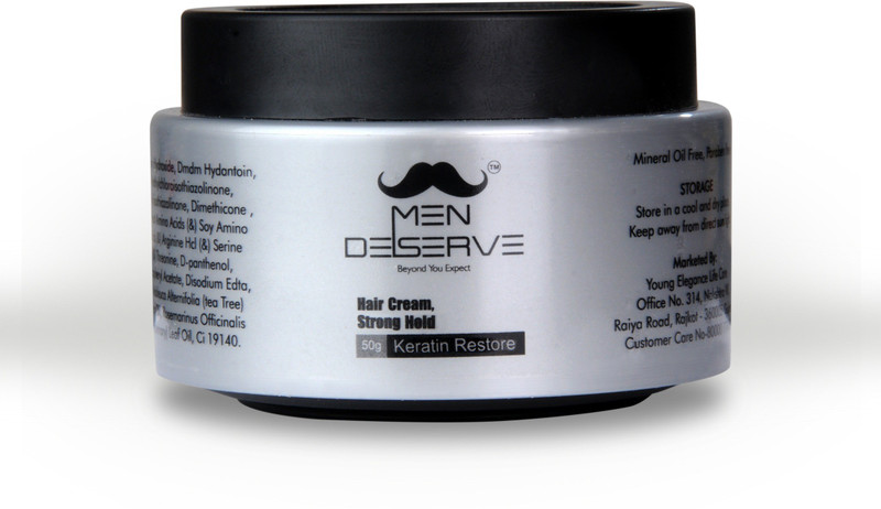 Men Deserve Hair Cream Strong Hold Cream(50 g)