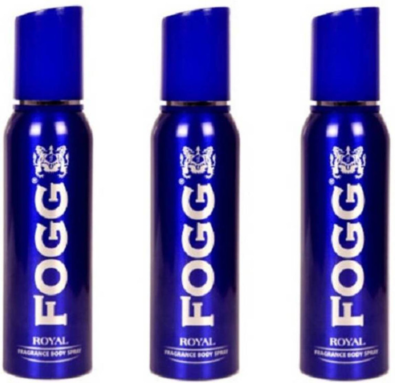 fogg royal fogg royal-3 Deodorant Spray  -  For Men(360 ml, Pack of 3)