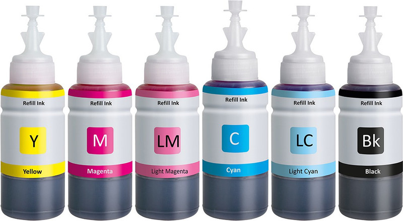 senter L800 / L805 / L810 / L850 / L1800 Multi Color Ink Cartridge(Magenta, Cyan, Black, Yellow)