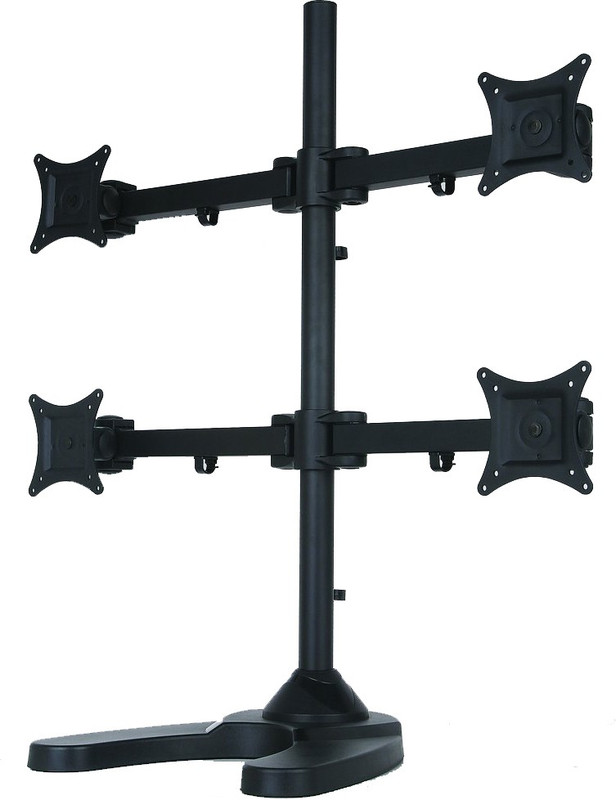 rife Quad Monitor Heavy Duty Desk Mount Monitor Arm