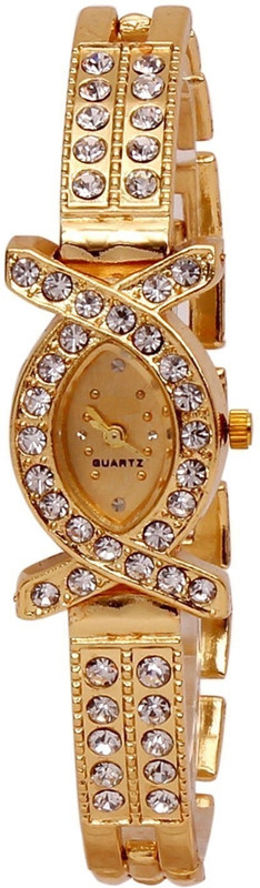 aramani fashion hub vogues women queen gold 1 vogues queen gold Analog Watch  - For Girls