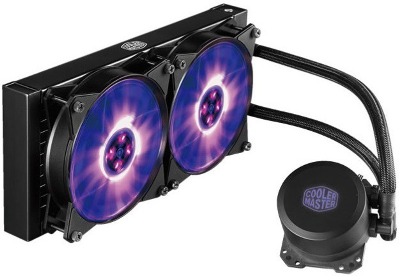 Cooler Master MasterLiquid ML240L MLW-D24M-A20PC-R1 Cooler(Black)