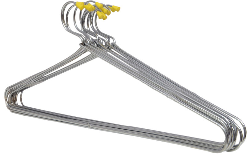 shivani Steel Pack of 24 Cloth Hangers(Yellow)