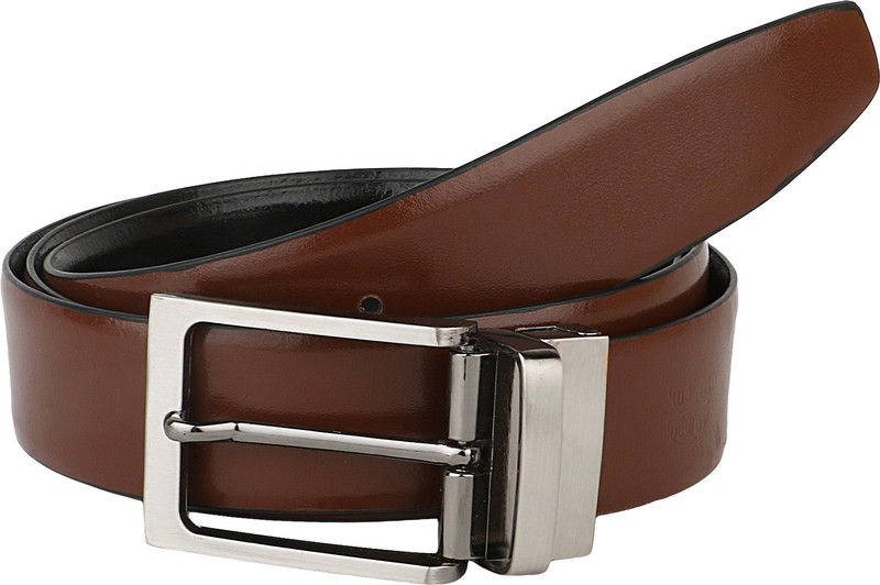 Leather Giant Men Formal Brown Genuine Leather Reversible Belt Leather Giant Men Formal Brown Genuine Leather Reversible Belt