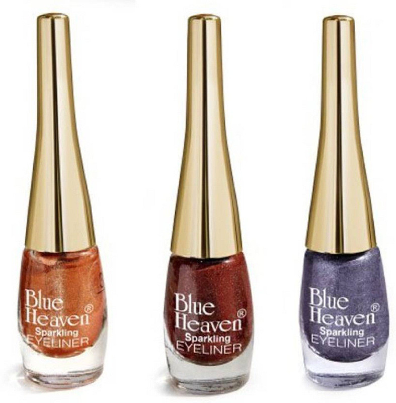 Blue Heaven 3 Sparkeling Eyeliner (03, 10, 12) 8 ml(multicolour)