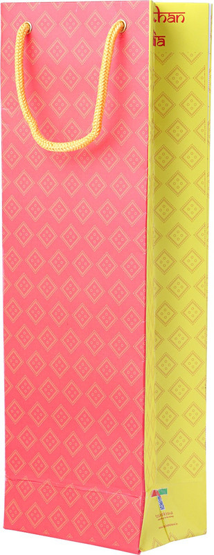 toshakhana Printed Party Bag(Red, Yellow, Pack of 1)