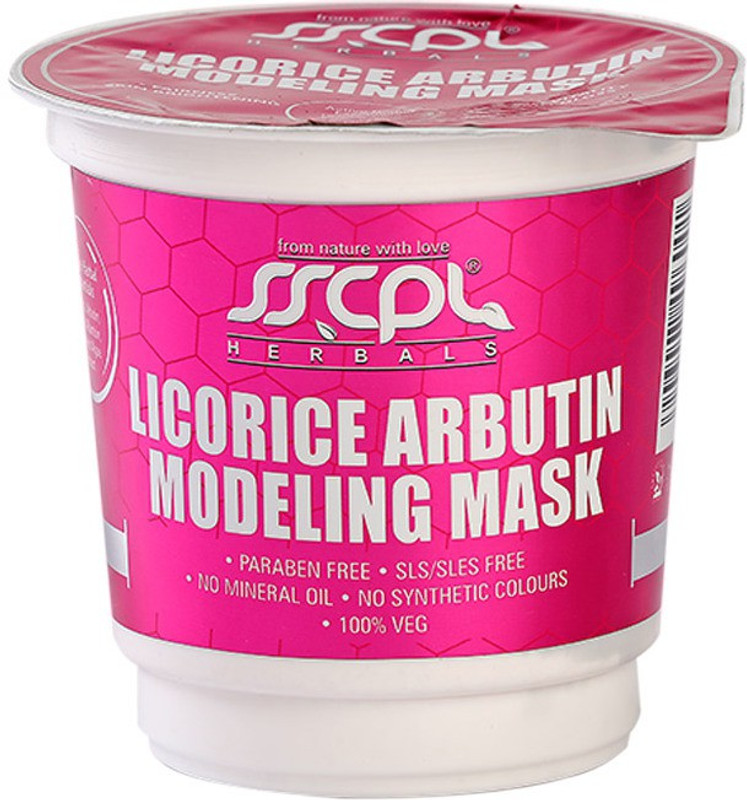 SSCPL Herbals Licorice Arbutin Modeling Mask(25 g)