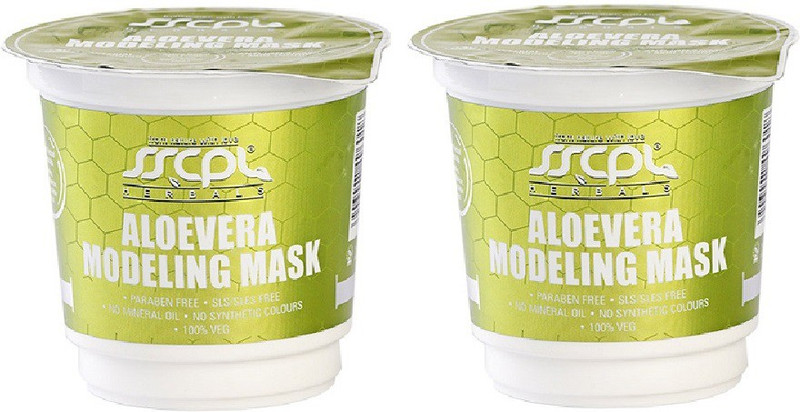 SSCPL Herbals Aloevera Modeling Mask (Set of 2)(25 g)