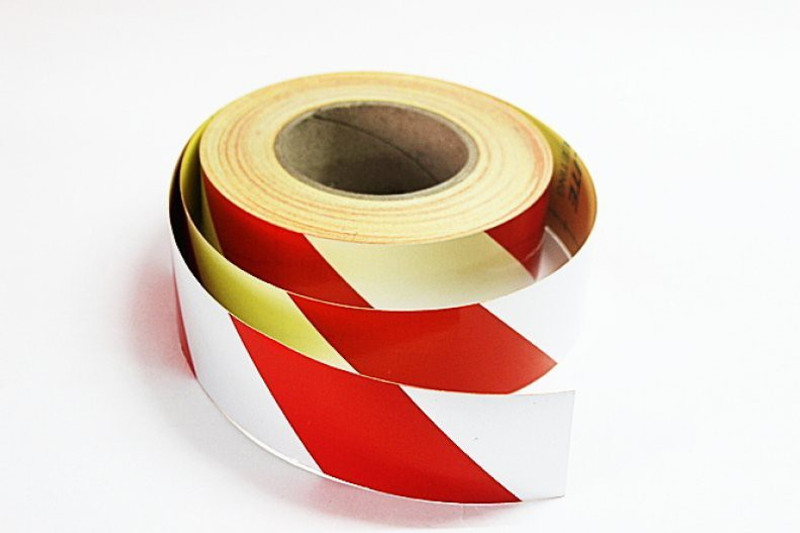 Laps of Luxury GD459 Red and Silver Radium 50.8 mm x 14.63 m Multicolor Reflective Tape(Pack of 1)