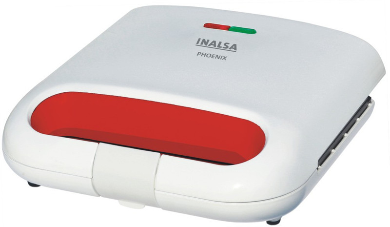 Inalsa Phoenix Sandwich Toaster Maker Toast(White, Red)