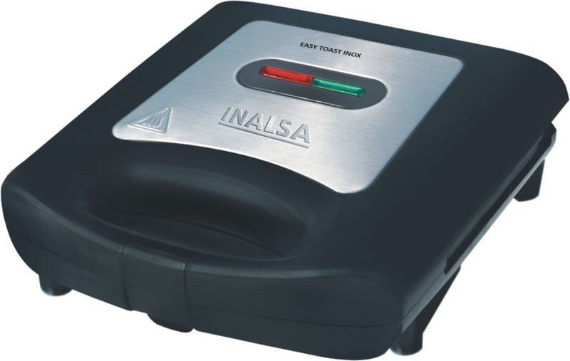 Inalsa Easy Toast Inox Grill Sandwich Toaster Maker Grill(Black, Silver)