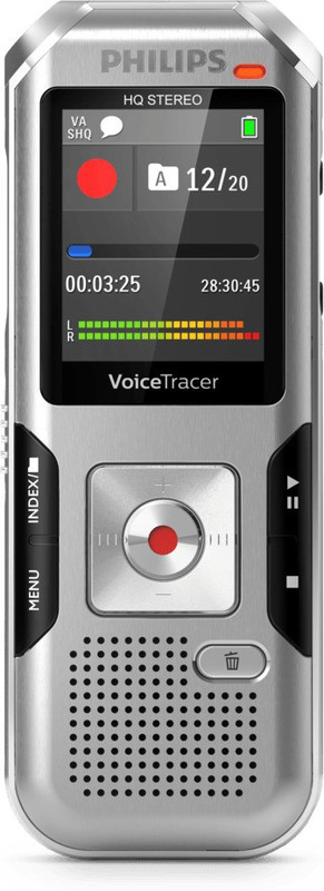 Philips DVT4010 - Autoadjust 8 GB Voice Recorder(1.77 inch Display)