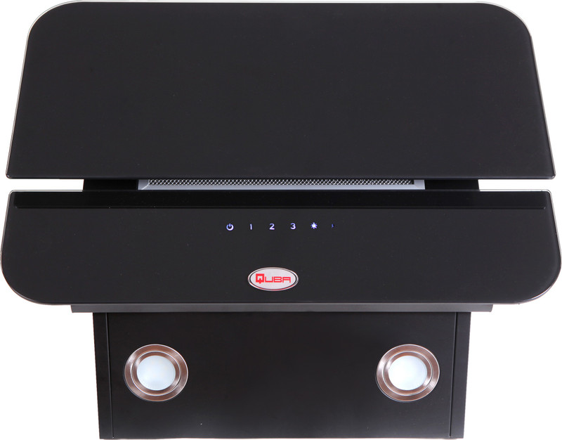 Quba RH-6615 Wall Mounted Chimney(BLACK 12550 CMH)