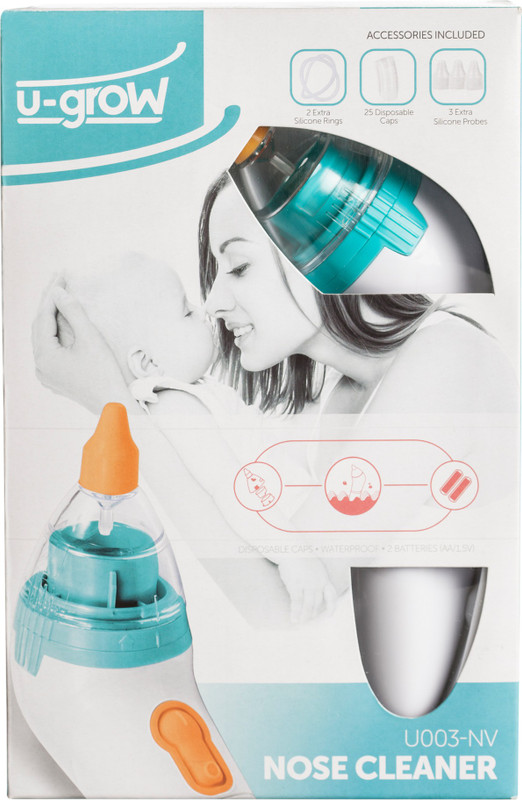 U-Grow U003-NV Battery Operated Nasal Aspirator(White)