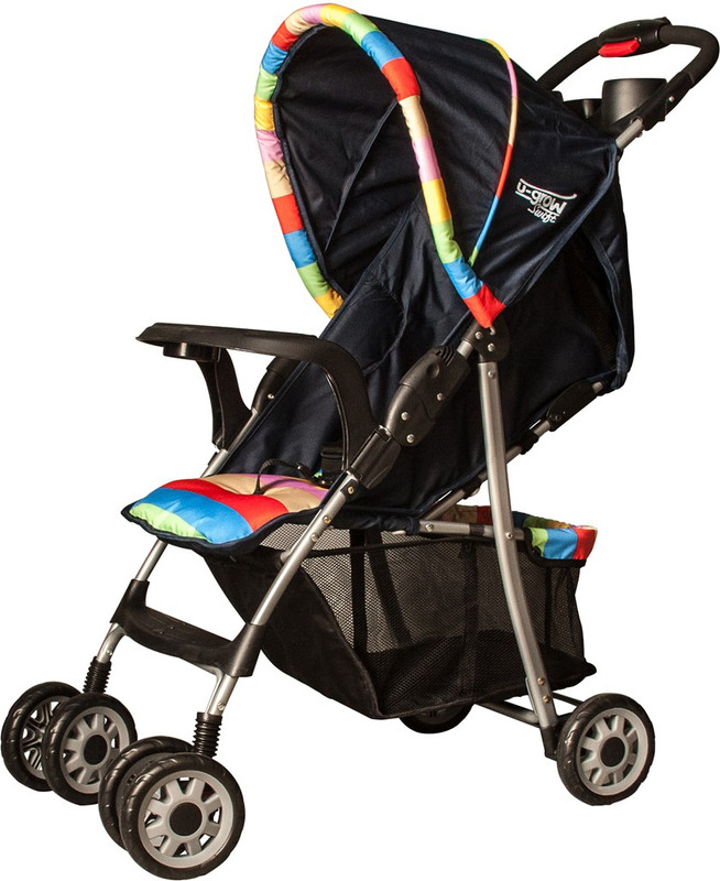 U-grow Baby Folding Stroller (Blue) Stroller(3, Blue)