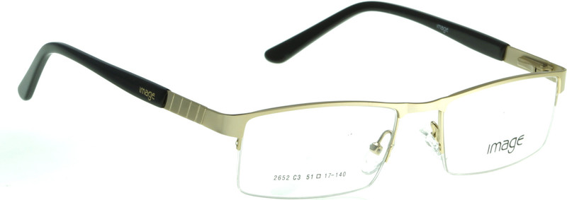 Image Half Rim Rectangle Frame(51 mm)
