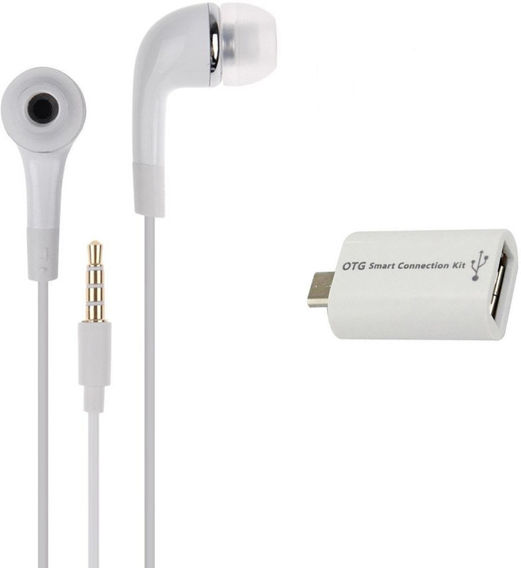 chappie moustache OTG Adapter Accessory Combo for Huawei Honor 5X, Micro USB v2.0 Mobiles(White)